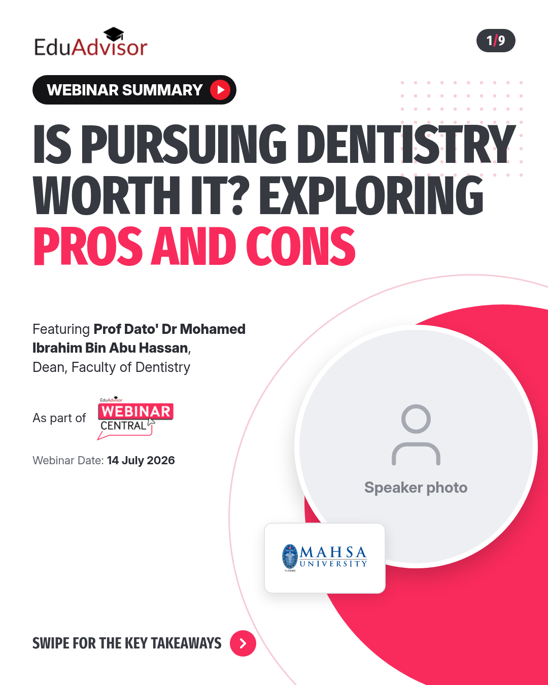 Slide 1: Is pursuing dentistry worth it? Exploring pros and cons