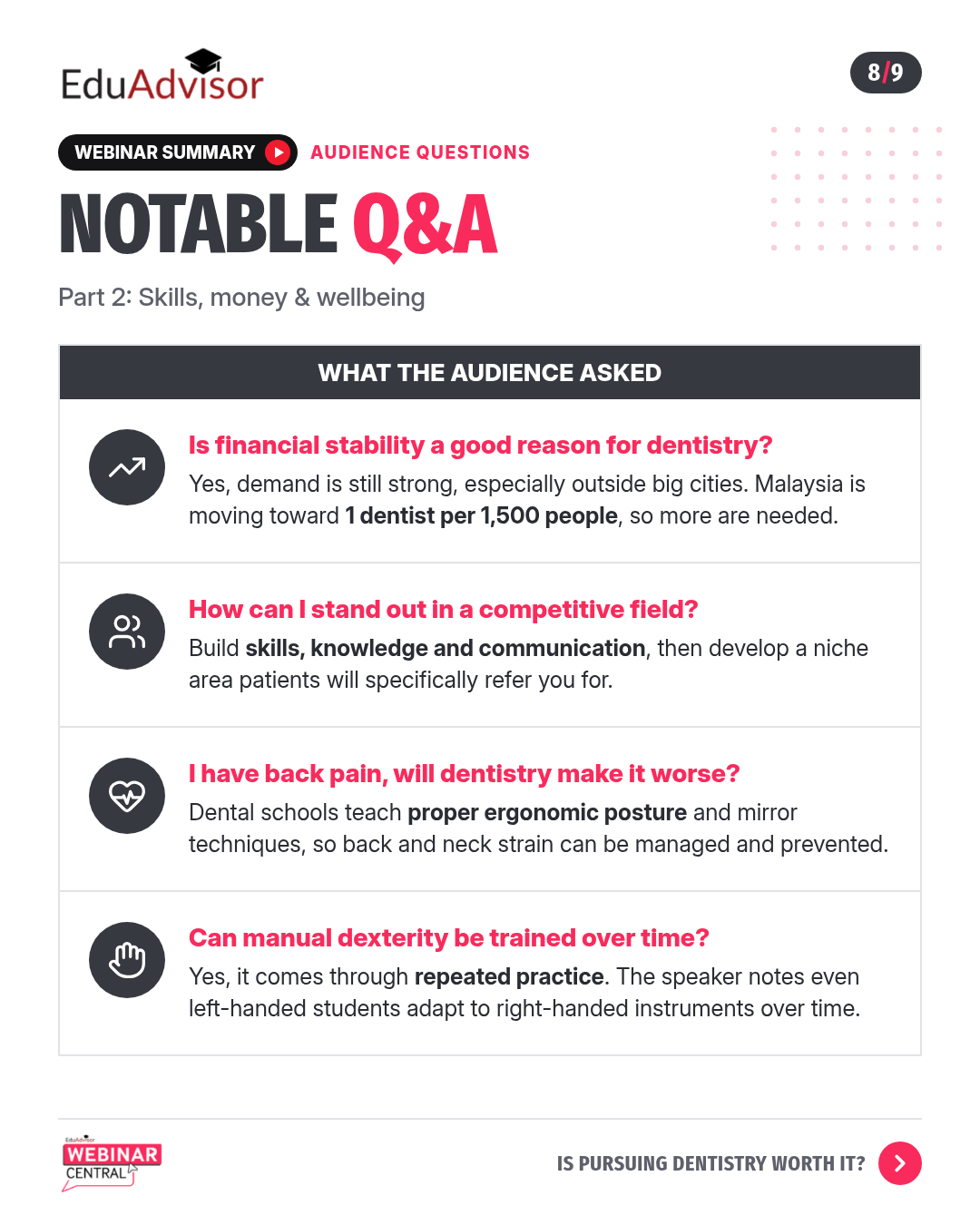 Slide 8: Q&A part 2